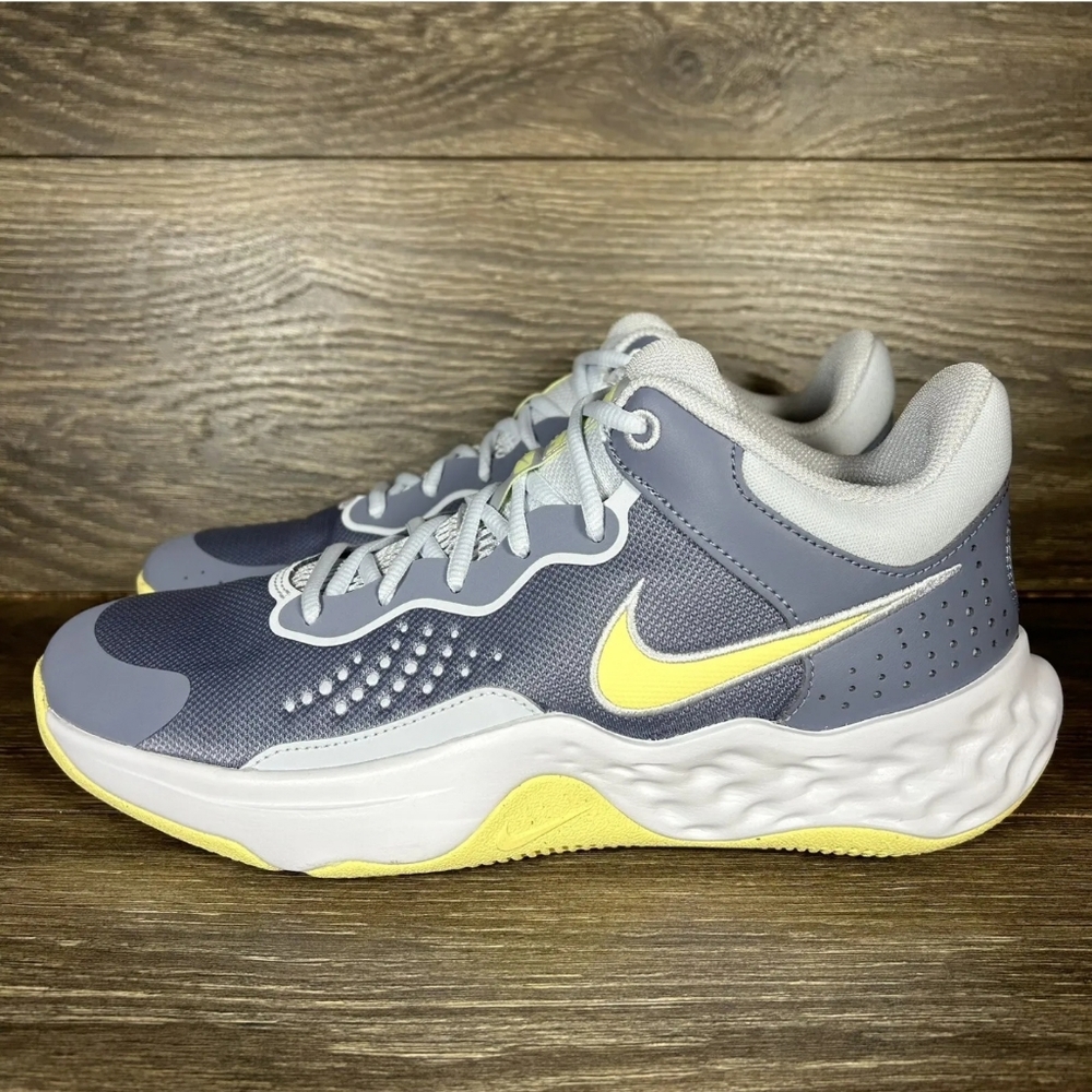 Nike Men's Fly By Mid 3 Ashen Gray Yellow size 11.5